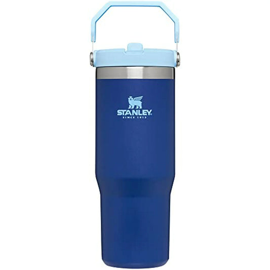 STANLEY IceFlow Stainless Steel Tumbler with Straw, Vacuum Insulated Water Bottle for Home, Office or Car, Reusable Cup with Straw Leak Resistant Flip